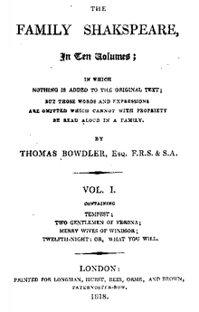 Thomas Bowdler Quotes